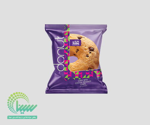 دونات با چیپس شکلاتی